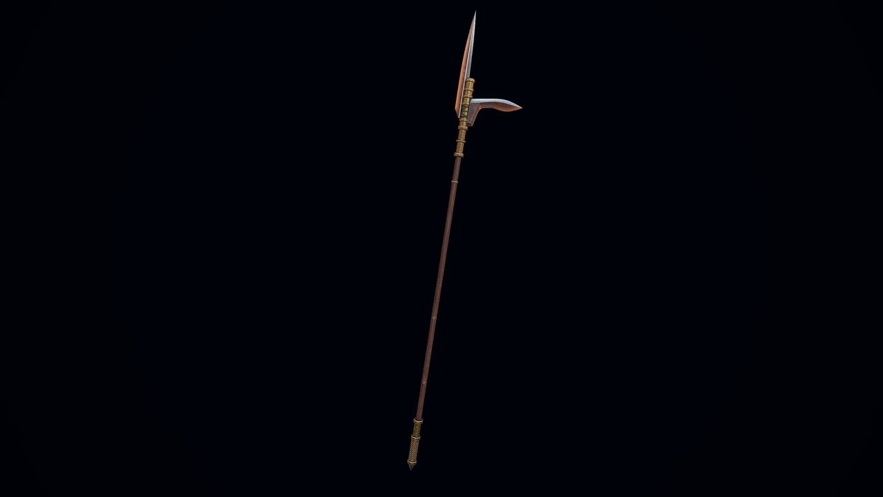 Dagger-Axe 3D Model