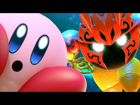 Kirby Star Allies All Boss Fights (Galacta Knight, Morpho Knight + Hyness)