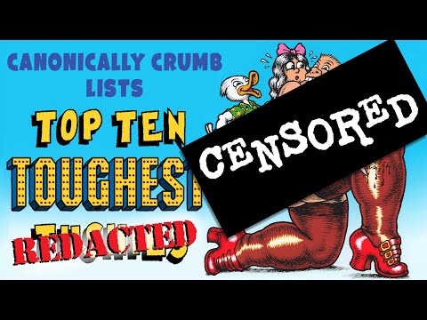 CENSORED! CC Lists: Top 10 Toughest REDACTED #crumb #censorship