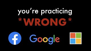 Stop Doing Leetcode - How To Pass Coding Interviews