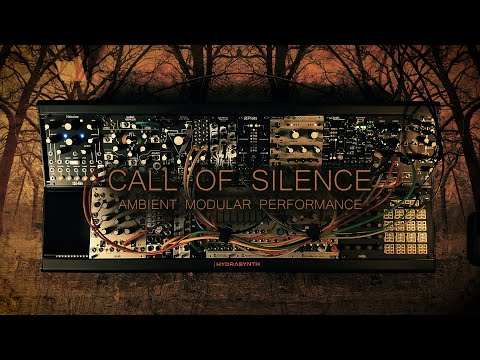 call of silence ... ambient modular (morphagene, qpas, rings, desmodus versio)