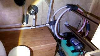 Shurflo water pump noise reduction in Jayco Travel Trailer