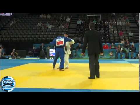European Judo Championships Montpellier 2014 -66kg ZANTARAIA (UKR) - KORVAL (FRA)