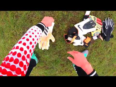 testing goalkeeper gloves from 1930 to 2021