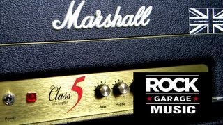 Video thumbnail for Marshall Class 5 Amplifier Head by intheblues