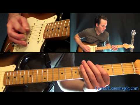 Sweet Emotion Guitar Lesson Pt.1 - Aerosmith - Rhythm Guitar Parts