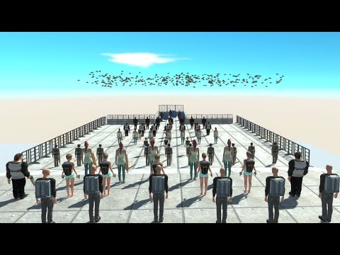 Swarm Bug Army vs All Faction Army  － Animal Revolt Battle Simulator