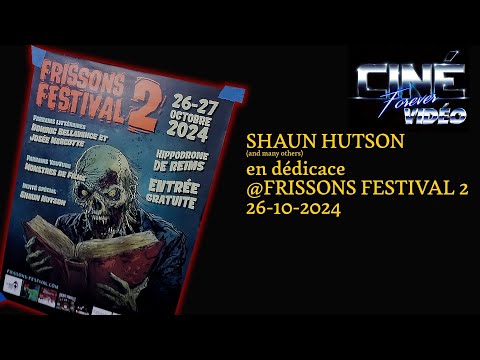Shaun Hutson au Frissons Festival - Reims