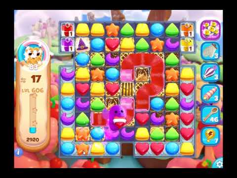 Cookie Jam Blast Level 606