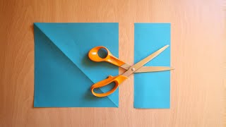 How to make a Perfect Square for Origami