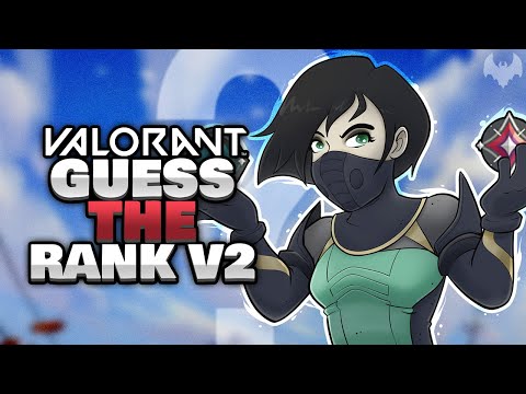 WIEDER ALLES FALSCH GERATEN? (Teil 2) 😱 - ♠ Guess the Rank - Valorant ♠