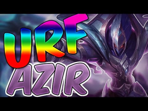 URF IS BACCCK !! AZIR URF 2018 - League of Legends Ultra Rapid Fire Azir 2018 Full Gameplay