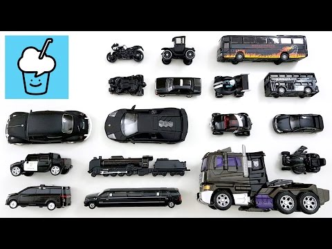 Black Color vehicles collection for kids