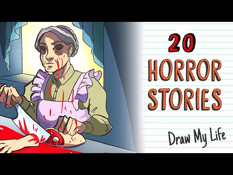 20 Horror Stories That Will Keep You Up at Night 🔪 | Draw My Life