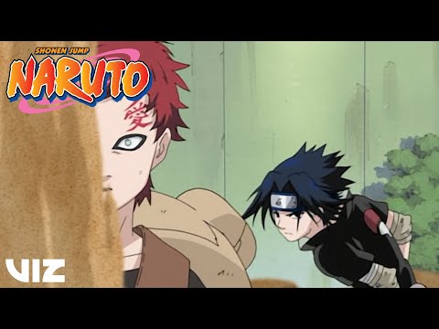 Sasuke vs. Gaara | Naruto, Set 3 | VIZ