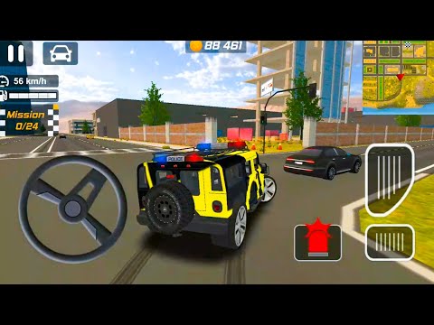 Police Drift Car Driving Simulator - Luxury Hummer Police 755 - Android Gameplay FHD - Games 2020
