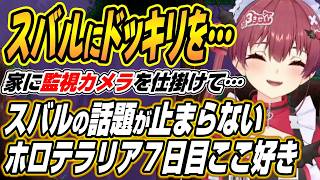 【ホロライブ切り抜き/宝鐘マリン】スバル不在も話題が止まらないテラリア７日目ここ好きまとめ【白銀ノエル/白上フブキ/大神ミオ/兎田ぺこら】