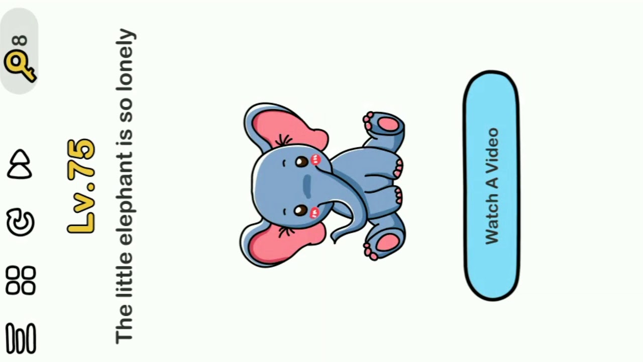 Watch video Brain Out Level 67 || The Little Elephant Is So lonely. Now Brain Out Level 67 || The Little Elephant Is So lonely.