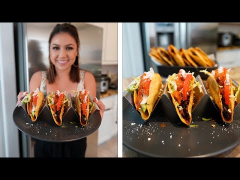 TACOS DORADOS de CARNE DESHEBRADA | CRUNCHY FRIED...