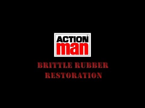 Palitoy vintage Action Man - How to fix brittle rubber - GI Joe