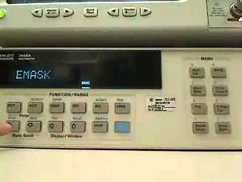 How to retrieve your delay setting on 3458A