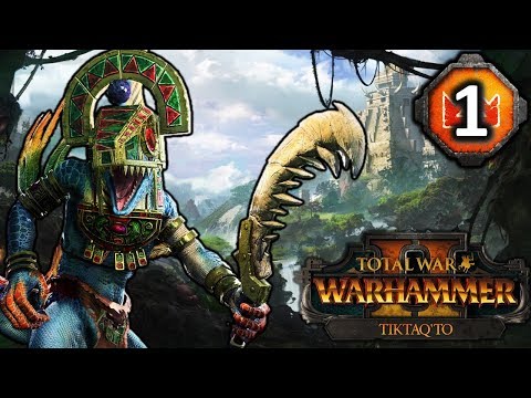 TIKTAQ'TO, MASTER OF SKIES! - Total War Warhammer 2 Lizardmen Campaign #1