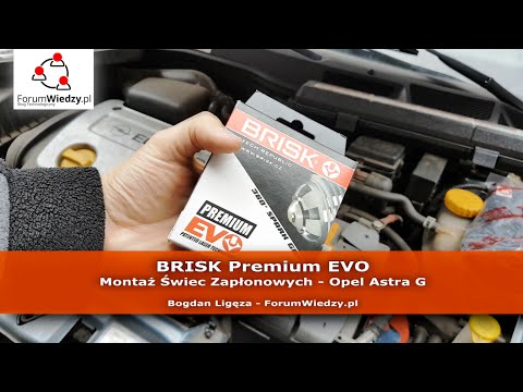 Installation of spark plugs BRISK Premium EVO - Opel Astra G Guide GB