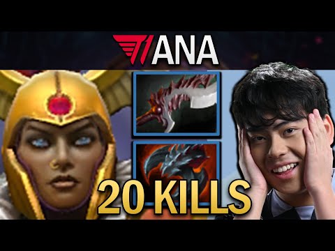 Legion Commander Dota 2 Gameplay T1.Ana with 20 Kills and Satanic