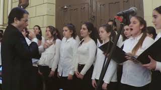 Sanctus Libera, Coro Encanto en San Fermin de los Navarros, 10 3 2018