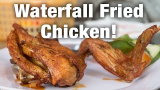Unique Saigon Street Food - Waterfall Fried Chicken! - YouTube