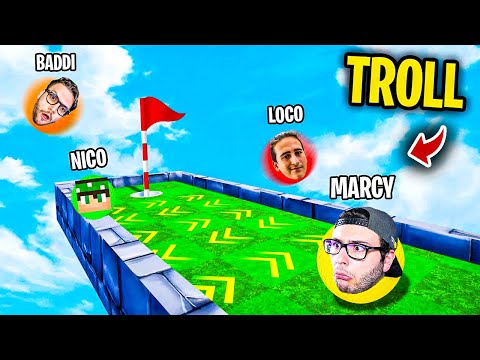 LA MAPPA PIÙ TROLL DI GOLF, ma è bella però - Mini Golf
