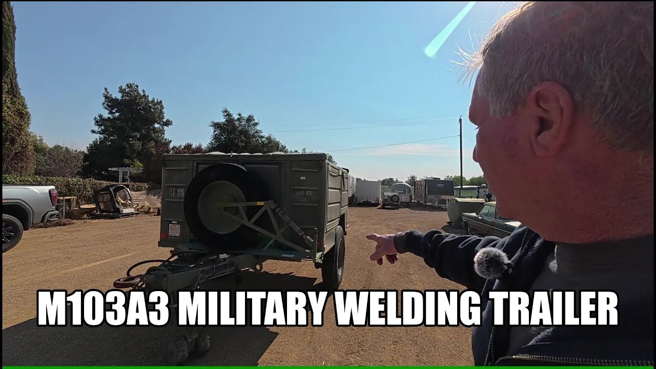 Buying a Military Welding Trailer from GovPlanet M103A3