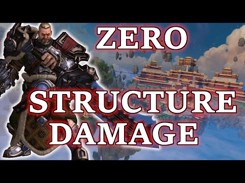 NO STRUCTURE DAMAGE ON TYR (kill farming) - Season 9 Masters Ranked 1v1 Duel - SMITE