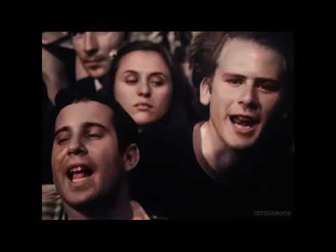 The Sound of Silence - Simon and Garfunkel Live TV 1967 - AI Colorized and Upscaled