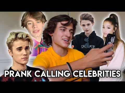 PRANK CALLING MY FAMOUS FRIENDS PT.2!!!!