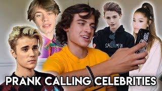 PRANK CALLING MY FAMOUS FRIENDS PT.2!!!!