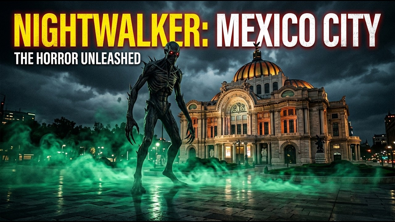 25. Nightwalker in Mexico City | Something Crosses the Historic City at Midnight | Midnight Travelogue
