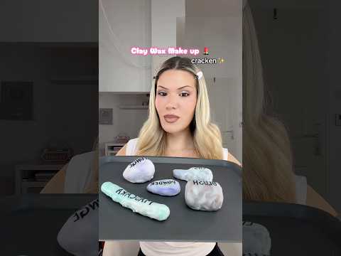 Wax Clay Make up cracken 😍💄 Das ist soo satisfying ✨ #waxclay #waxcracking #asmr