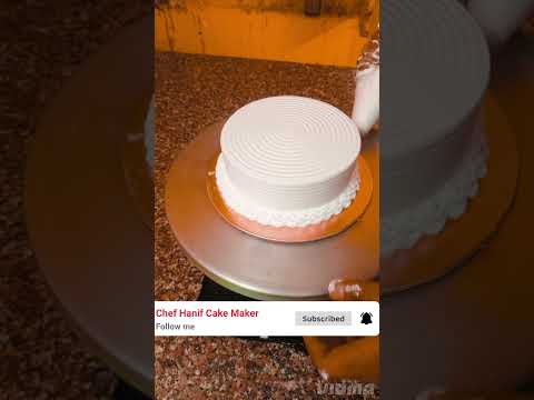 #taktak chef Hanif cake Maker #takatak vanilla cake multicolor Sprinkle chocolate garnish topper