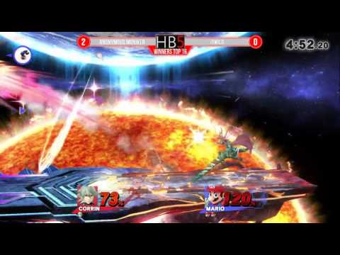 Hidden Bosses 5.0 Winners Quarters: Anonymous Moniker (Corrin) vs. JTWild (Mario)