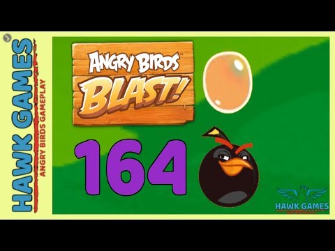 Angry Birds Blast 💥 Level 164 Hard - 3 Stars Walkthrough, No Boosters