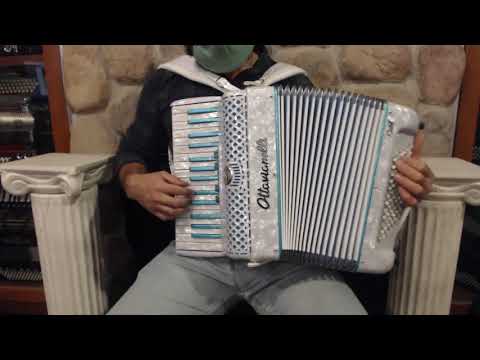 OTTACUBII72WB - Mermaid Ottavianelli Cub II Piano Accordion LMM 30 72 $3299