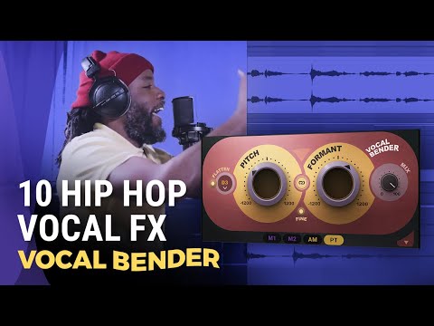 10 Hip Hop Vocal FX in REAL TIME | Vocal Bender