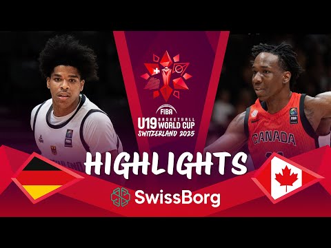 Germany 🇩🇪 vs Canada 🇨🇦 | Extended Highlights | FIBA U19 Basketball World Cup 2025 #fibau19