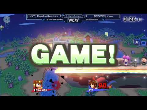 WCW 17 - NXT | TheeRealMankey (Megaman) vs DCG WC | Kswz (Corrin/Pit) Losers Semis