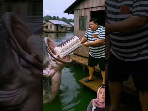 Kasih makan ikan lele ‼️#shorts #funny