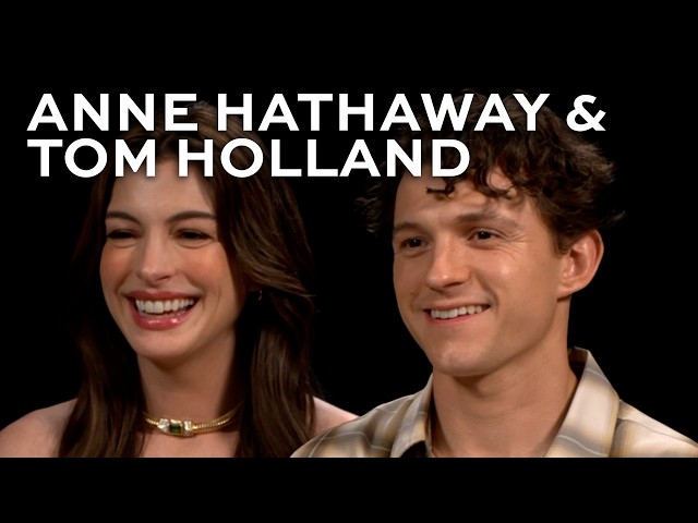 Anne Hathaway & Tom Holland on THE ODYSSEY, Anne's Catwoman audition, & more!
