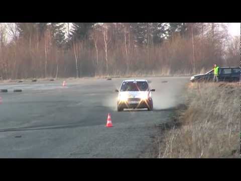 Piotr Jabłoński / Elżbieta Gaj - Fiat CC KJS „Rajd Bircza 2012" 18-03-2012 Bircza