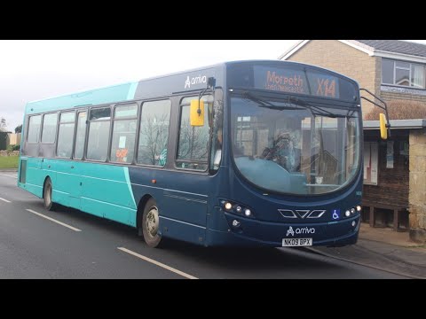 HILL THRASH | Route X14: 1408/NK09BPX - VDL SB200 Wright Pulsar 2