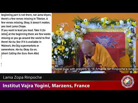 20190613 1700 LZR IVY FRANCE - Lama Chopa Part 2. Merry Colony Praise to LZR. LZR thanks IVY